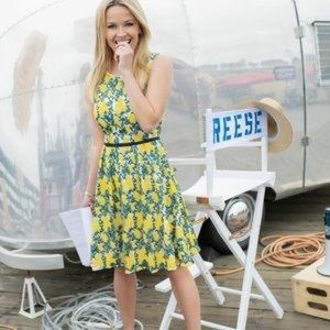 Draper James goldenrod dress